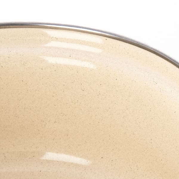 Emaljeret gryde brun 16 cm, 1,4 l