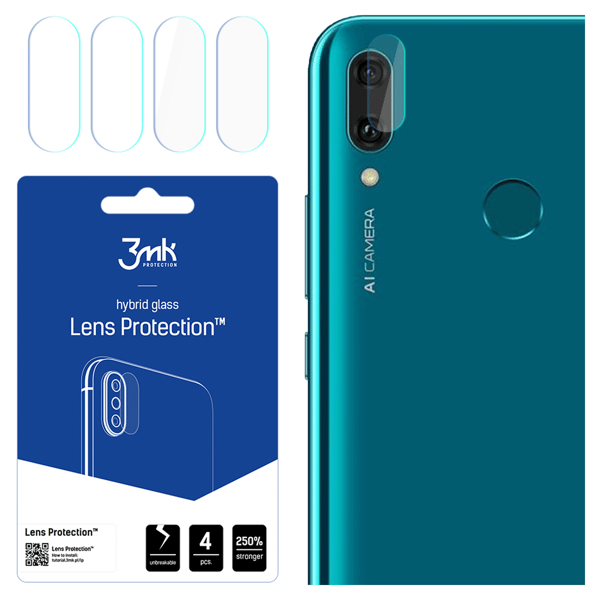 Huawei Y9 2019 - 3mk Linsskydd