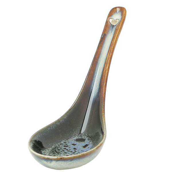 KERAMISK RAMENSOPPSKED 15 ml. MIDDAGSKED 16,5 CM