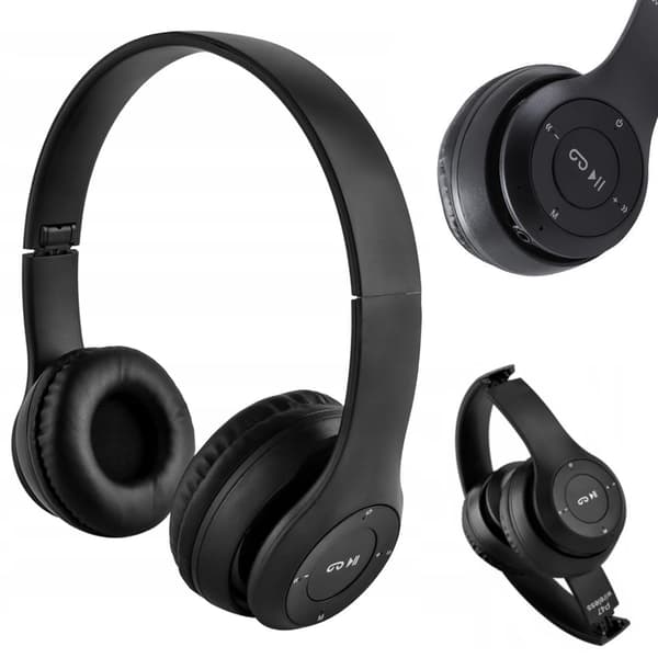 Kuulokkeet Bluetooth P47 Musta (100) GAB_A