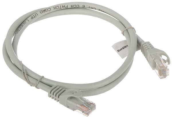 Patchkabel RJ45/6/1.0-grå 1.0 m