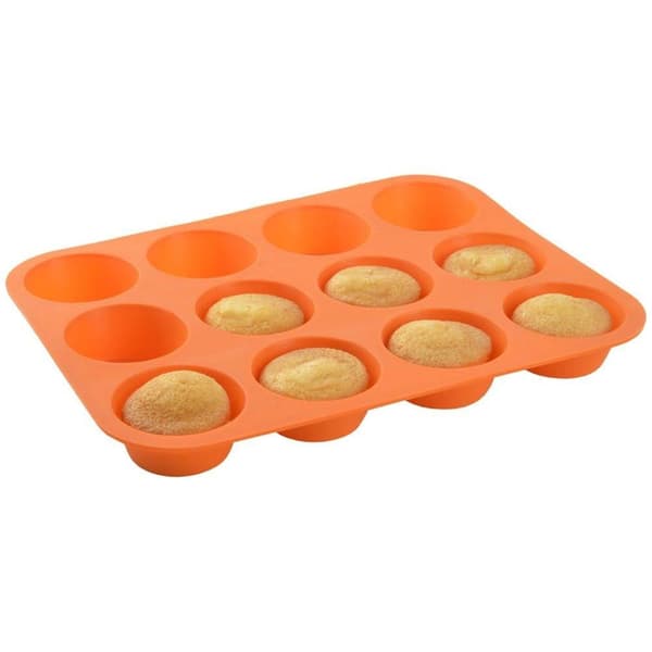 Silikon muffinsform orange SILLINIE