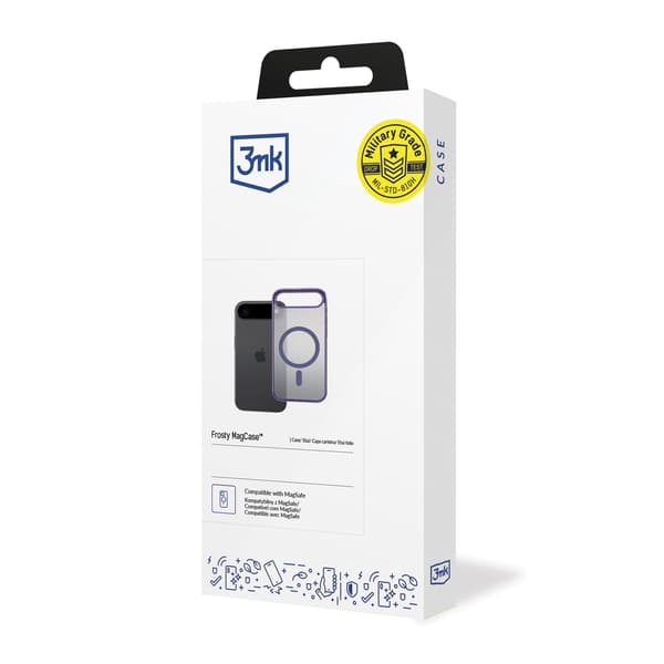 Apple iPhone 17 Air - 3mk Frosty MagCase Lilla