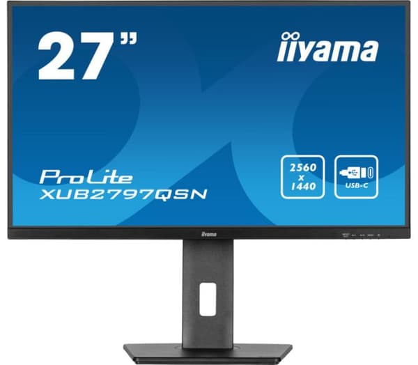 IIYAMA XUB2797QSN-B2 skærm Sort