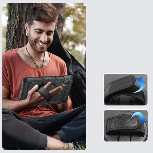 TECH-PROTECT SOLID360 GALAXY TAB A9+ PLUS 11.0 X210 / X215 / X216 MUSTA