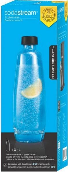 Sodastream Glass Duo glaskarbad 1L
