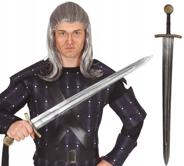 RIDDERSVÆRD Kårdevåben Geralt Middelalderkriger Snigmorder Bal 75cm