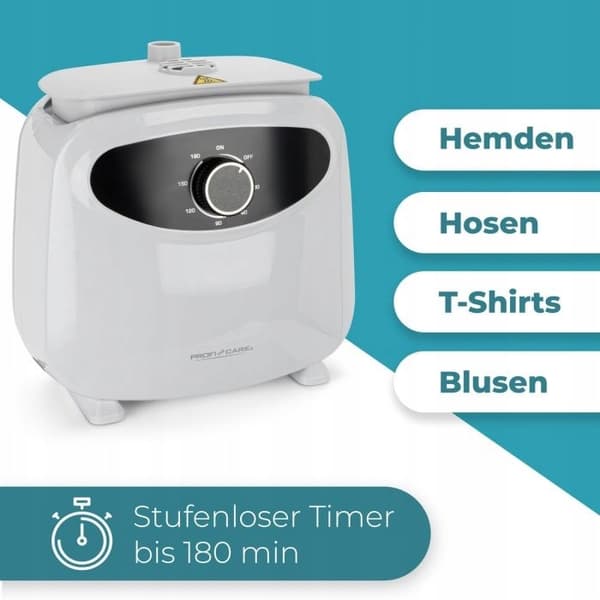 PROFICARE svart strykmangel med timer