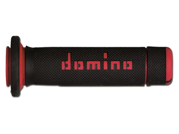 DOMINO TO-KOMPONENT ATV/QUAD GREB, SORT/RØD