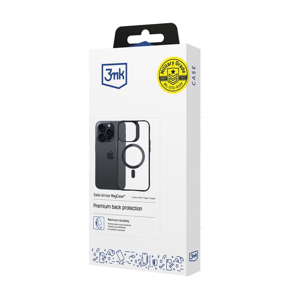 Apple iPhone 14 Pro Max satin skal med magnetisk MagCase