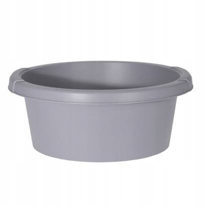 Tvättskål, rund plast, universal, 32x13cm, 6L, 1 st.
