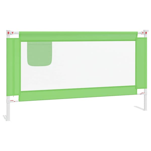 vidaXL sengehest grøn 150x25 cm stof