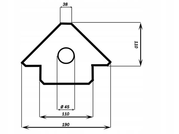 Magnetisk vinkelholder til svejsning 34,5 kg