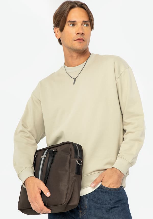 Wittchen Herr 15.6" Laptopväska med Band, Olivgrön Polyester