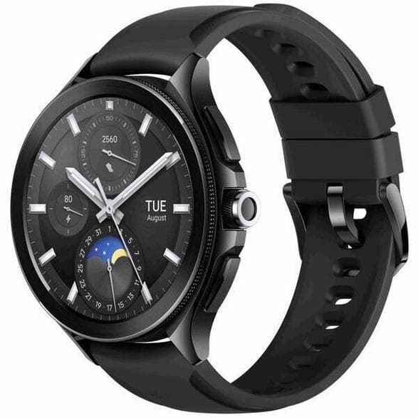 Xiaomi Watch 2 Pro 46mm smartwatch Bluetooth sort med fluorogummirem