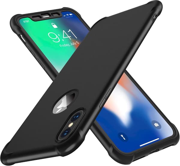GLASETUG TIL IPHONE XS MAX 6,5' SORT