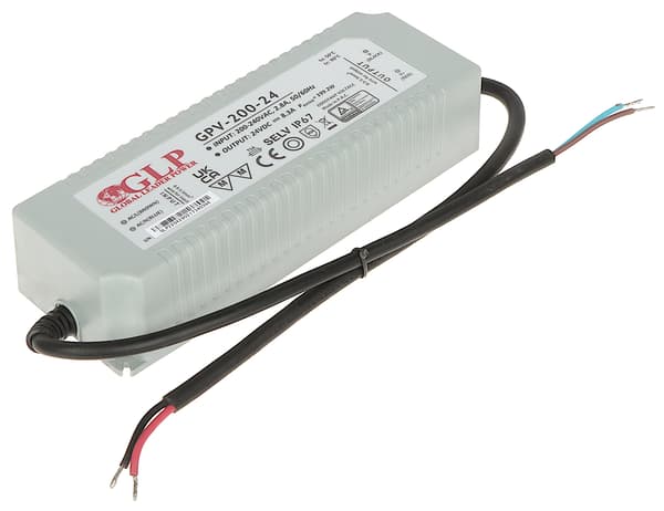 Switchande strømforsyning 24V/8,3A/GPV