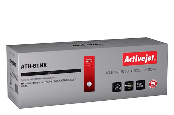 Activejet-toner til HP 81X CF281X ny ATH-81NX