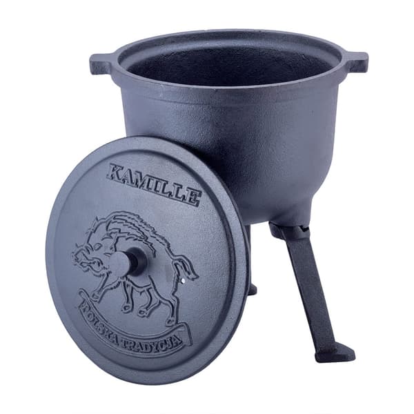 Valurautainen metsästyskattila 5L