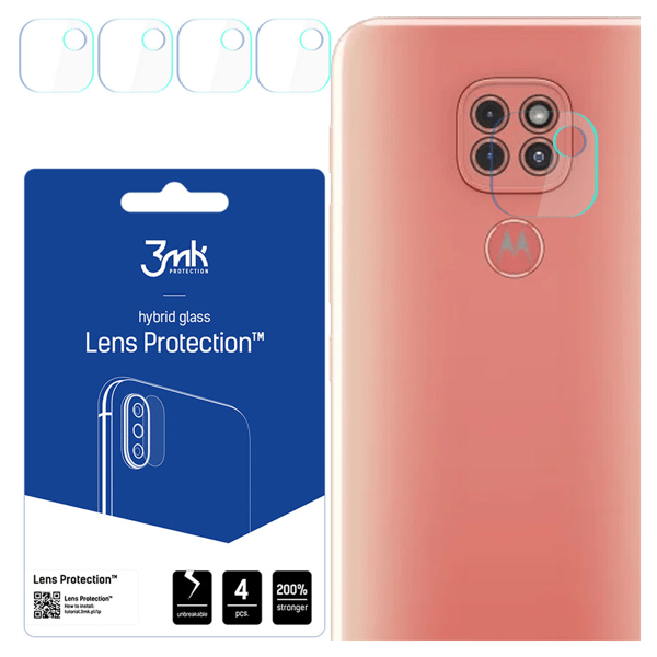 Motorola Moto E7 - 3mk Linsskydd