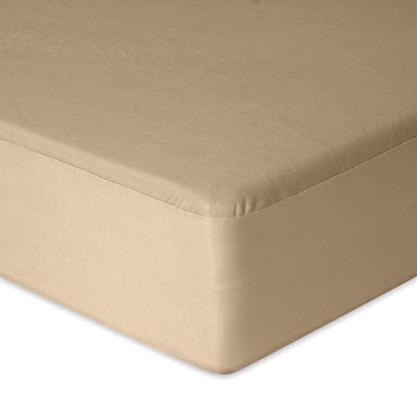 Jersey-stræklagen 70x140x10 PREMIUM Beige