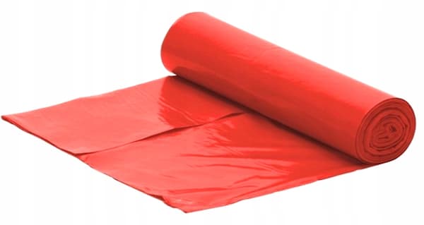 STÆRKE AFFALDSPOSKER 35 L RØDE 25 STK