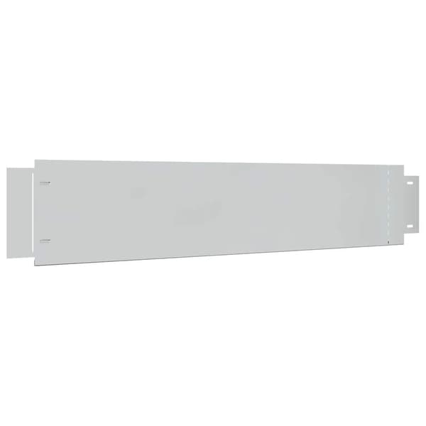 vidaXL Gräsmatta, 5 st, galvaniserat stål, 100x19 cm