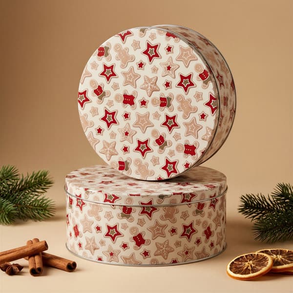 JULPLÅD 2 ST FÖR KAKOR, PEPPARKAKA, GODIS, STÄVER 20 cm