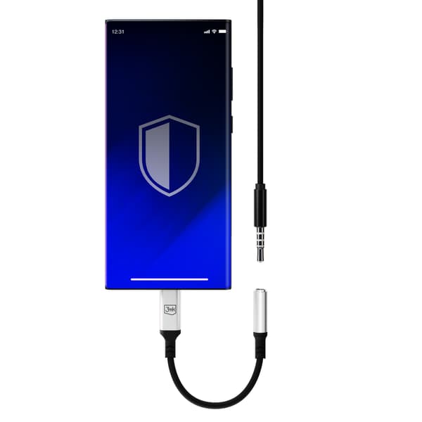 Tillbehör - 3mk USB-C-adapter - Jack 3,5 mm