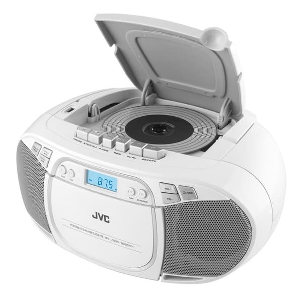 JVC RC-E451W Högtalare vit radiospelare