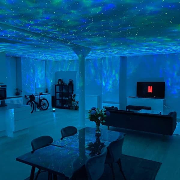 Original HD LED-stjerneprojektor - 8W EFFEKT