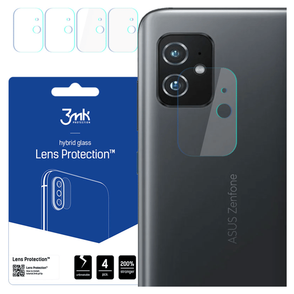 Asus Zenfone 8 - 3mk linsebeskyttelse