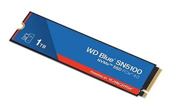Dysk SSD SANDISK WD Blue SN5100 1TB Sininen-punainen
