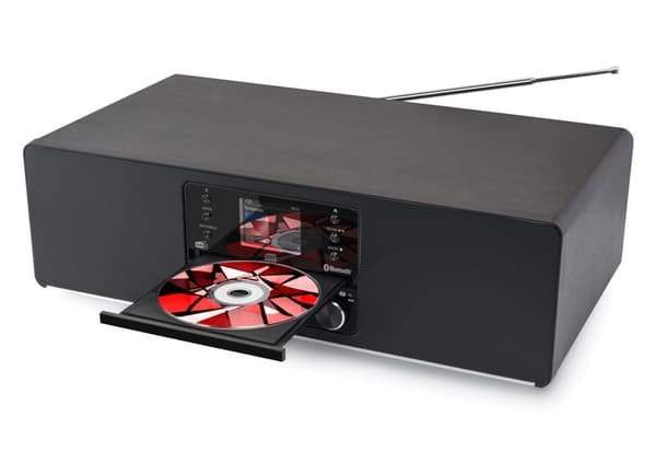 JVC RD-E984B svart ministereo, internetradio, Bluetooth 5.2
