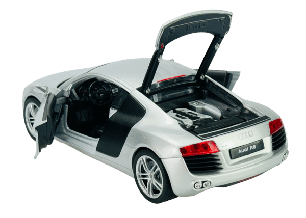 WELLY AUDI R8 SILVER 1:24 22493