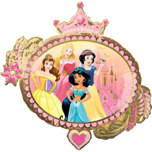 Prinsesse folieballon 1 stk.
