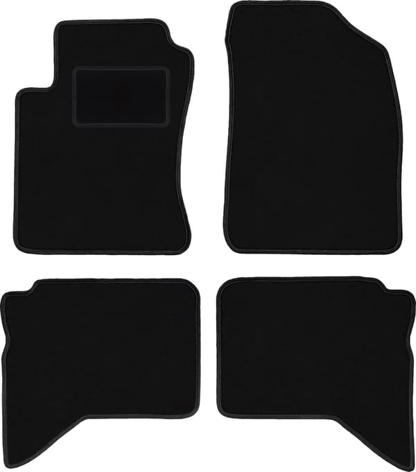 Velourmåtter sæt til: Daihatsu Terios II SUV (2006-)