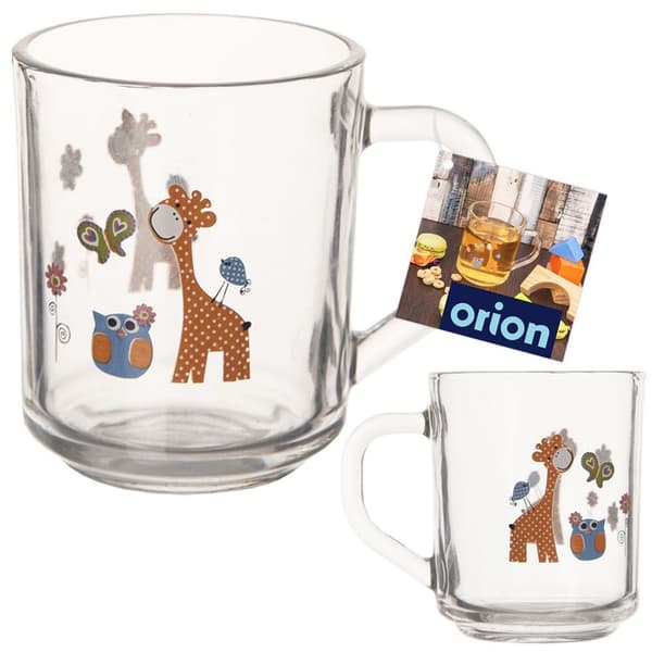 Glaskruska giraff 230 ml
