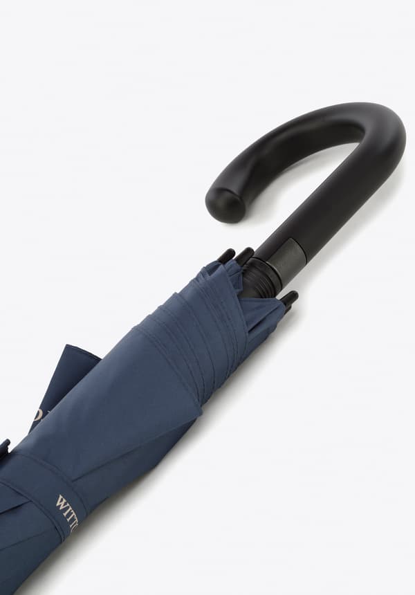 Wittchen Herre Halvautomatisk Paraply Klassisk Marineblå Polyester