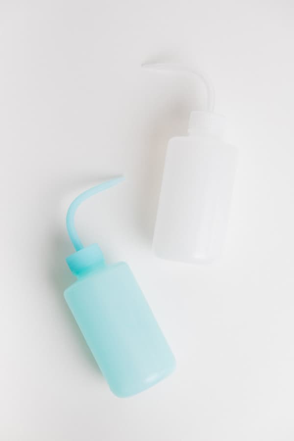 Sprayflaska för permanent makeup turkos/blå