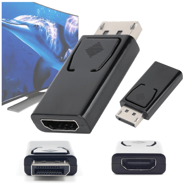 DisplayPort DP - HDMI -adapteri