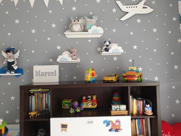 Cloud Shelves Set om 3 FISIA - Prestige