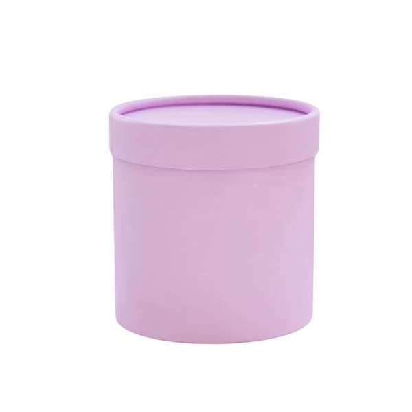 Blomlåda Rund 12,5 × 12,5 cm - Lila