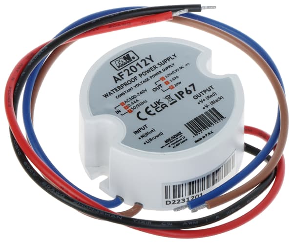 MW EFFEKT Switchattu verkkolaite 12V/1,67A-TP-V2