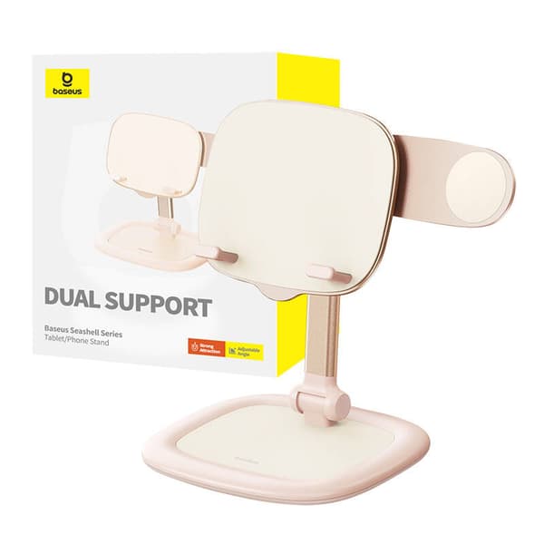 Baseus Seashell Tablet/Telefon Stand (Pink)