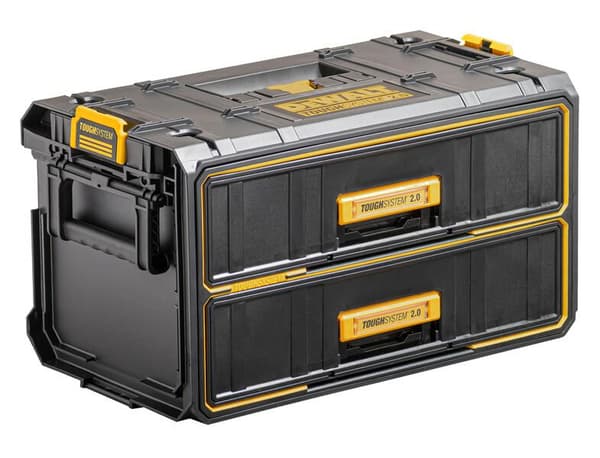 DEWALT TOUGH SYSTEM 2.0 KOMMODE MED 2 SKUFFER DWST83529-1