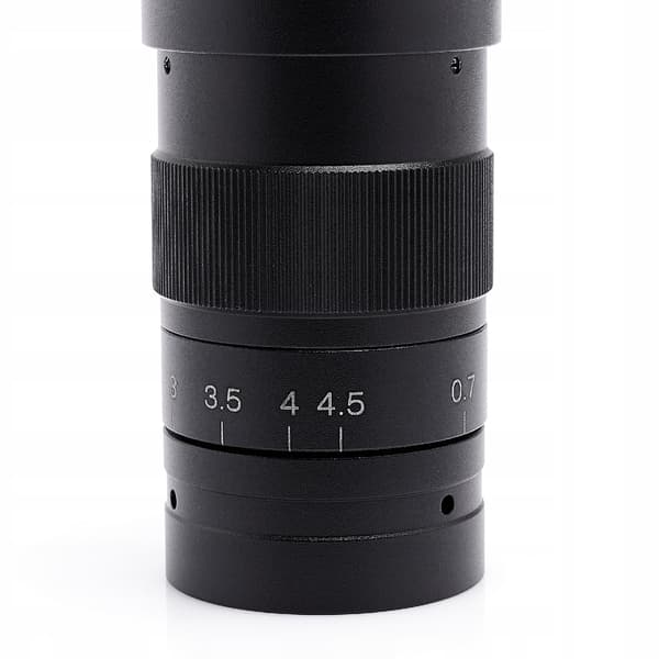 C-Mount Zoom 180x digitalt mikroskoplins