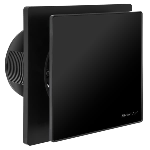 VENTIS PURE 120 Svart H+T Badrumsfläkt