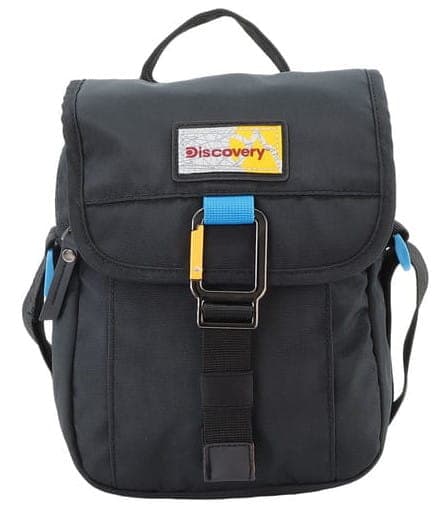 Discovery ICON 711 Sort skuldertaske med flap