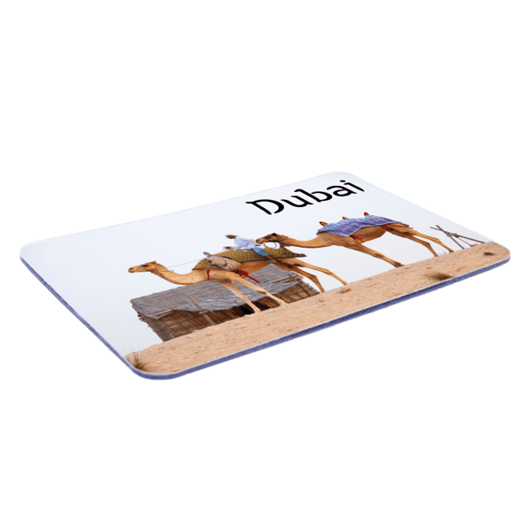 Kylskåpsmagnet Dubai kameler